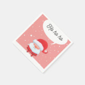 Leuke Santa Paper servetten van DreamLikeChildStor (Hoek)