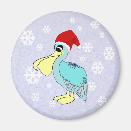 Leuke Santa Pelican Magneten (Voorkant)