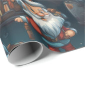 Leuke Santa's Workshop Cadeaupapier (Rol Hoek)