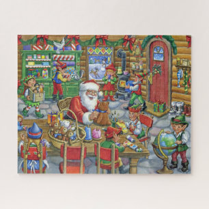 Leuke Santa's Workshop Legpuzzel