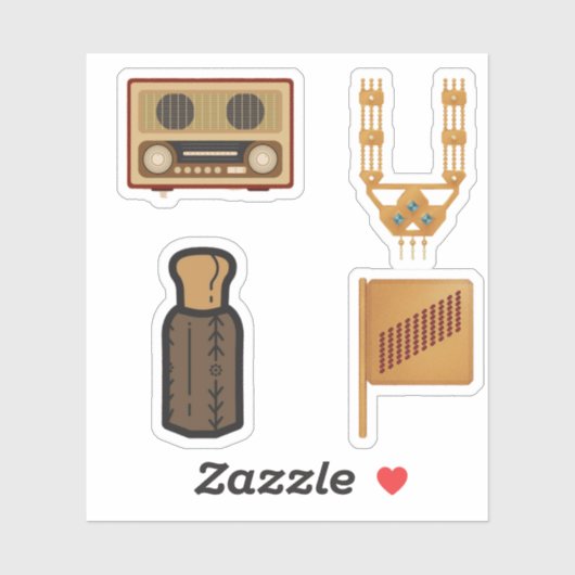 Leuke Saoedi-Arabië stickers (Vel)