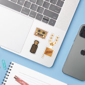 Leuke Saoedi-Arabië stickers (Laptop met iPhone)