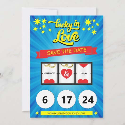 Leuke Save the Date Huwelijksaankondiging (Voorkant)