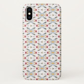 Leuke Scandinavische volkskunst bloemenkunst Case-Mate iPhone Case (Achterkant)