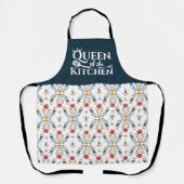 Leuke Scandinavische volkskunst bloemenkunst Schort (Voorkant)