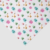 Leuke Schattige Monsters Kleurrijke Kinder Jongens Tissuepapier (Detail)