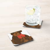 LEUKE SCHATTIGE TEDDYBEER DRANKJES ONDERZETTER (Rechterzijde)