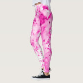 Leuke, Schattigee, Artsy Hot Pink Paint Splatter Leggings (Links)