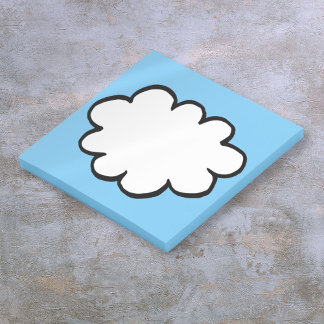 Leuke Schattigee cloud illustratie Post-it® Notes