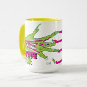 Leuke Schattigee Dark Savage Mode Zombie Antidote  Mok (Voorkant links)