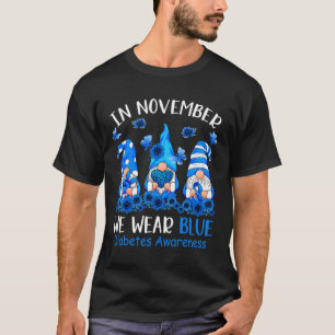 Leuke Schattigee kabouters Draag blauw voor Type1 T-shirt