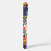 Leuke Schattigee Kleurrijke Cartoon Art Doodle Cus Case-Mate iPhone Case (Achterkant / Rechts)