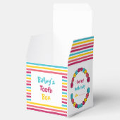 Leuke Schattigee Kleurrijke Gestreepte Snoepjes Ta Bedankdoosjes (Geopend)