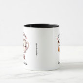 Leuke & Schattigee koppels "Cream to My Coffee" Mok (Midden)