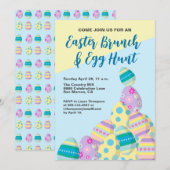 Leuke Schattigee Paaseierjacht kleurrijk voorjaar Kaart (Voorkant / Achterkant)