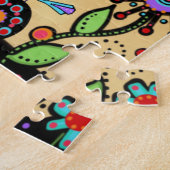 Leuke Schattigee Spring Bird Chirping Weer Inspira Legpuzzel (Zijkant)