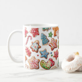 Leuke Schattigee Waterverf Kerstkoekjes Mok