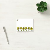 Leuke Schattigee Zonnebloemen en Bumble Bee Post-it® Notes (Kantoor)