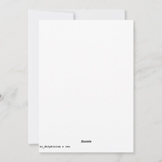 leuke schedel kunst feestdagenkaart (Achterkant)