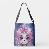 Leuke Schedeltas Crossbody Tas (Achterkant)