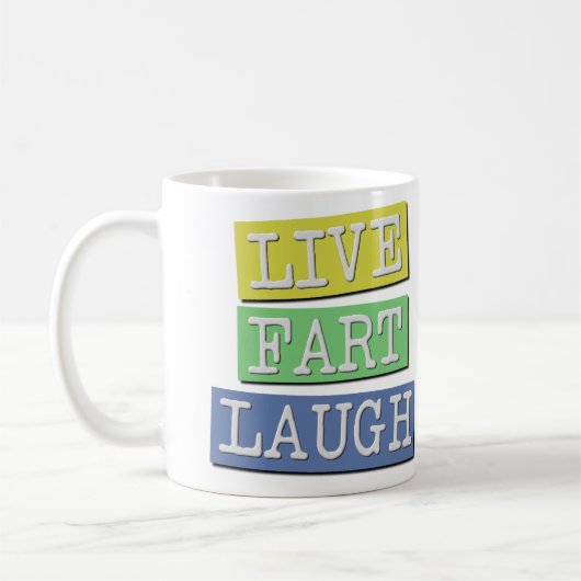 Leuke Scheet Lach Pret Koffiemok (Links)