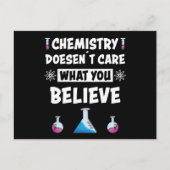 Leuke scheikunde grappige spreuk scheikundige bero briefkaart (Voorkant)