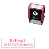 Leuke Schets Kinder Leraar Classroom Custom School Zelfinktende Stempel (In situ)