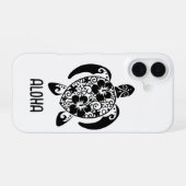 leuke schildpad telefoonhoesje iPhone 16 hoesje (Achterkant horizontaal)