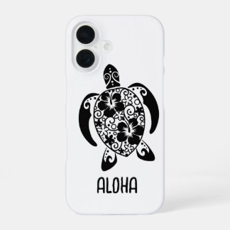 leuke schildpad telefoonhoesje iPhone 16 hoesje