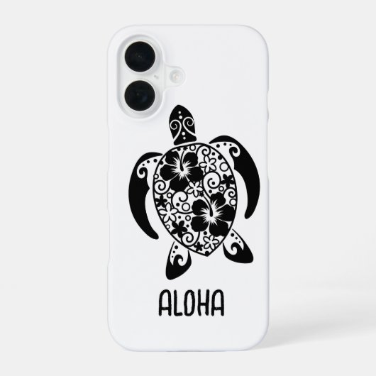 leuke schildpad telefoonhoesje iPhone 16 hoesje (Achterkant)