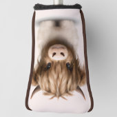 Leuke Schotse Hooglanden Koe Golfheadcover (Draai 90)
