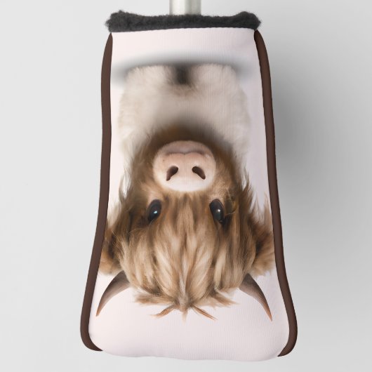 Leuke Schotse Hooglanden Koe Golfheadcover (Draai 90)