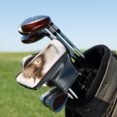 Leuke Schotse Hooglanden Koe Golfheadcover (Insitu)