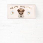 Leuke Schotse Hooglanden Koe Spandoek (Insitu)