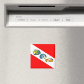 Leuke Scubadorable Duik Vlag Magneet (Insitu (Vaatwasser))