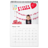 Leuke seizoensoverlay | Gefotografeerde gepersonal Kalender (Feb 2027)
