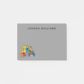 Leuke Sesame Street-vrienden Post-it® Notes (Voorkant)