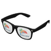Leuke Shades Retro Zonnebril (Gekanteld)