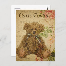 Leuke  Shaggy Teddy Bear Briefkaart