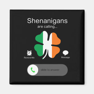 Leuke Shenanigans noemen St Patricks Day Iers Magneet