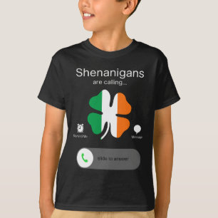 Leuke Shenanigans noemen St Patricks Day Iers T-shirt
