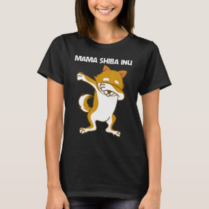 Leuke Shiba Inu voor Vrouwen Moeder Japan Ras Dier T-shirt