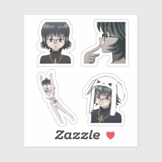 leuke Shizuku Murazaki hunter x hunter sticker pac (Vel)