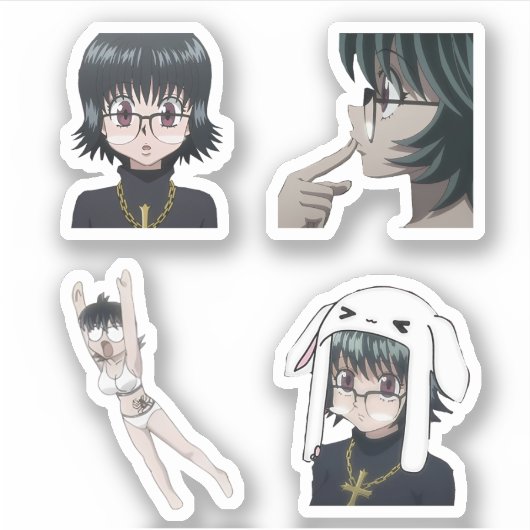 leuke Shizuku Murazaki hunter x hunter sticker pac (Voorkant)