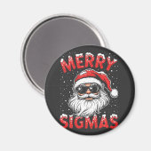 Leuke Sigmas Grappige Gen Alpha Middelbare School Magneet (Voorkant / Achterkant)