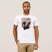 Leuke Sinterklaas in het T-shirt van de politie! (Voorkant volledig)