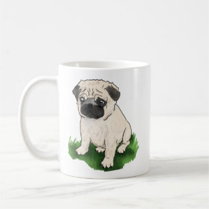 Leuke Sitting Pug Mok