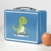 Leuke skateboarden dinosaurus (In situ)