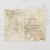 Leuke Skeletons Halloween Kostuumfeest Briefkaart (Achterkant)