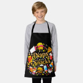 Leuke slaapjes & snacks schort kleurrijk & speels (Gedragen)